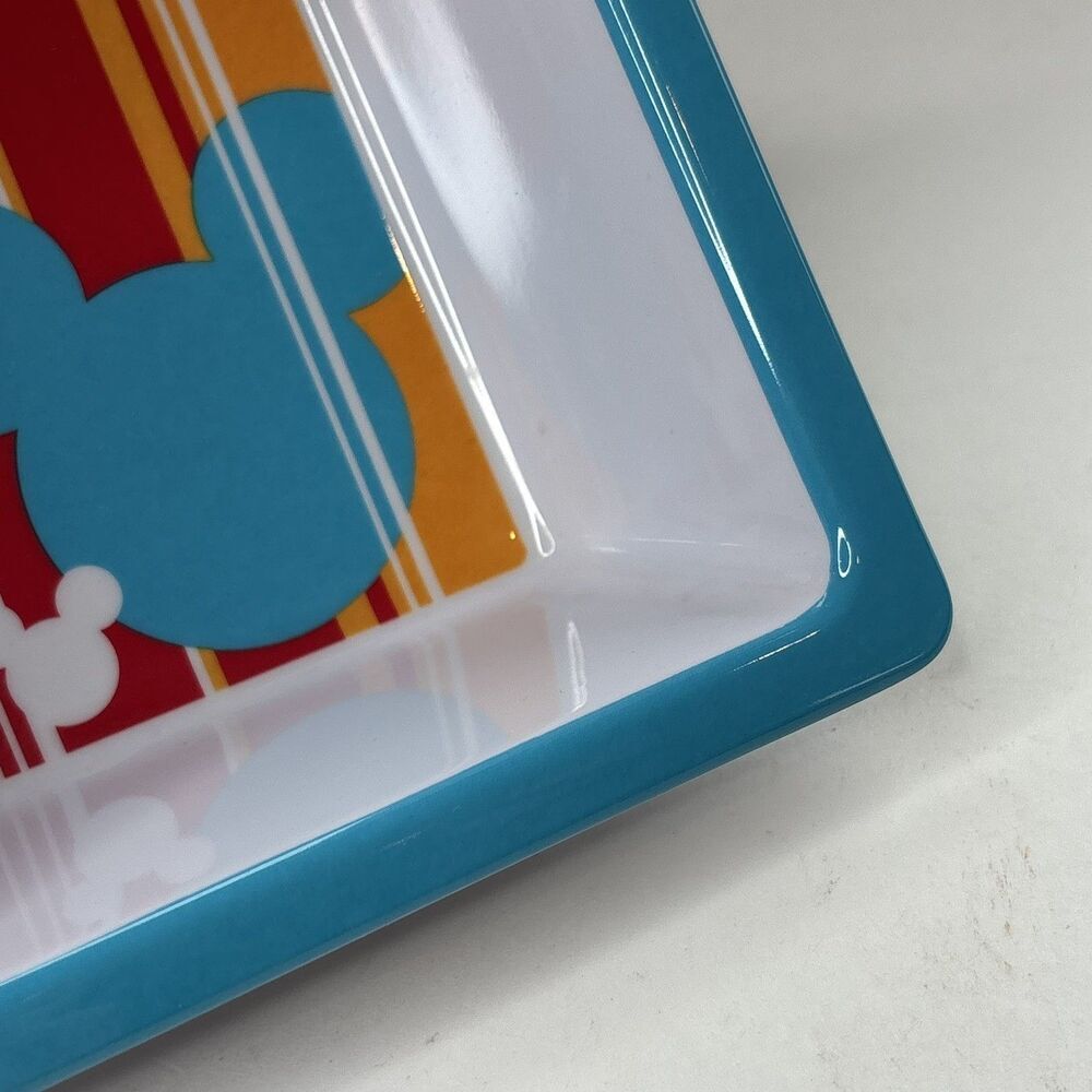 Disney Mickey Mouse Snack Serving Tray Divided Sections Multicolor Rectangle - Picture 14 of 16